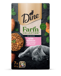 DINE® Farm Collection In Sauce With Salmon Sweet Potato And Spinach image