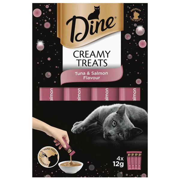image DINE%C2%AE%20Creamy%20Treats%20Tuna%20and%20Salmon
