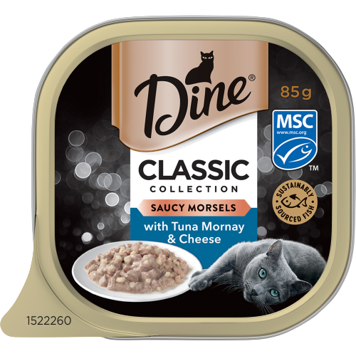 image DINE_Classic_Collection_Saucy_Morsels_with_Tuna_Mornay_Cheese_85g