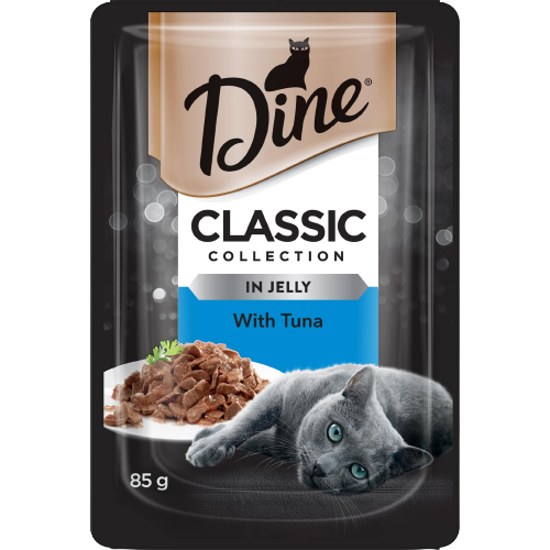Tuna in jelly cat food on sale