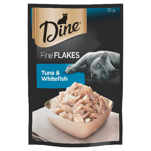DINE® Fine Flakes Tuna and Whitefish image 1