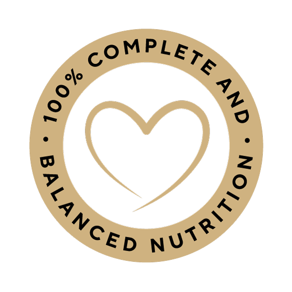 100% complete and balanced nutrition